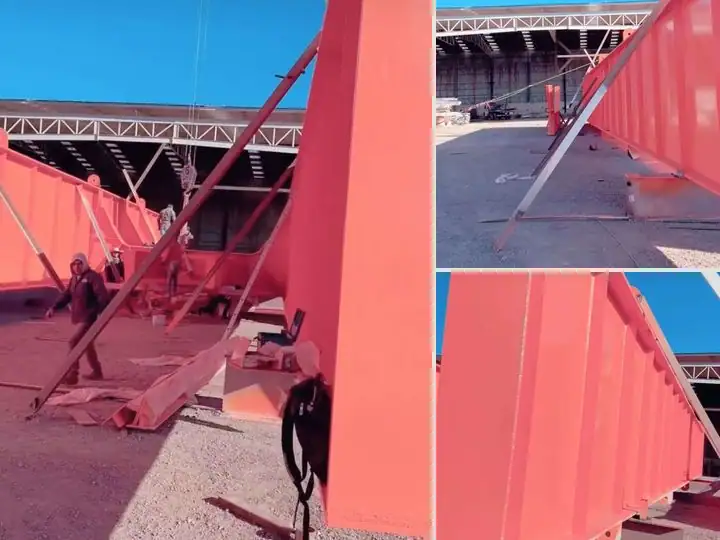 Puente de ferrocarril, Fabricado en Toluca, montado en Chiapas: vista de conjunto de sus 3 imágenes