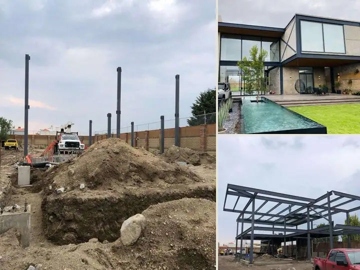 Residencia Bravos, Toluca, Estado de México: vista de conjunto de sus 3 imágenes
