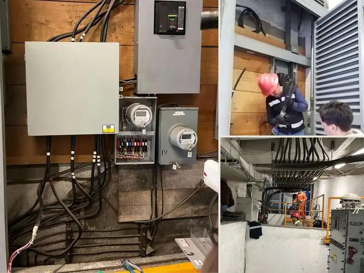 Remodelación de acometida eléctrica, Reforma 350, Ciudad de México: vista de conjunto de sus 3 imágenes