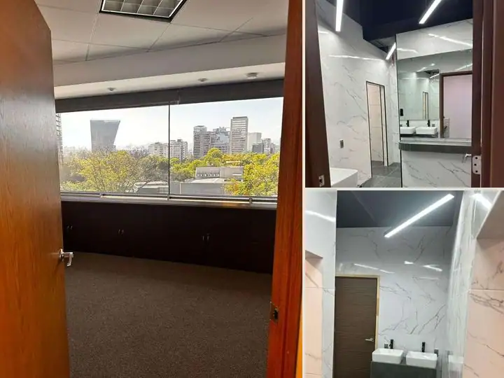 Remodelación de oficinas: vista de conjunto de sus 3 imágenes