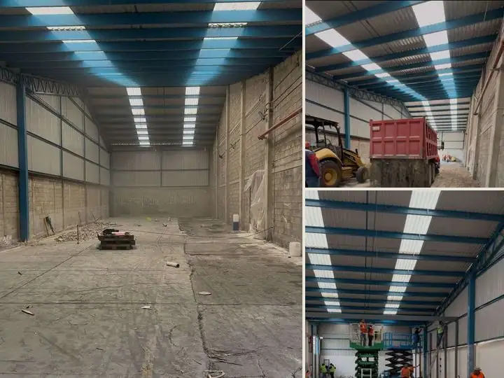 Adecuación integral de cuarto limpio: vista de conjunto de sus 3 imágenes